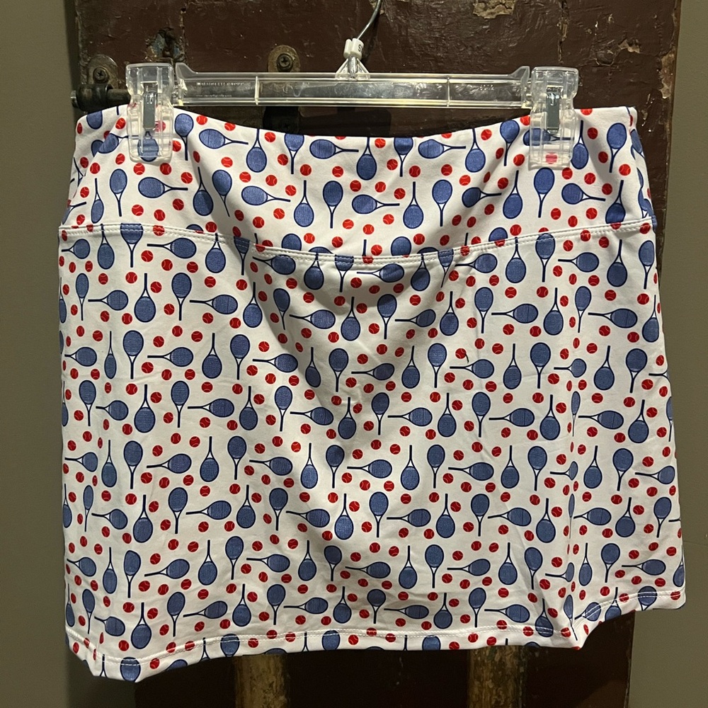 Patterned Tennis Skirt